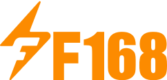 Logo F168 - Thương hiệu giải trí quốc tế